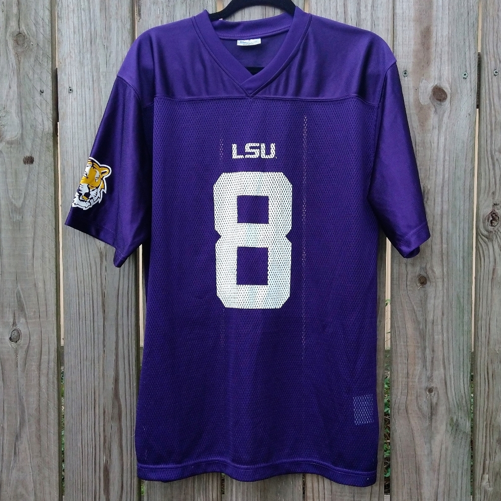 LSU Jersey Size M Purple & White Tigers #8
